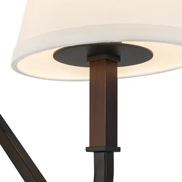Sloan 68-Inch Floor Lamp in Brushed Gold with White Linen Shade - Image 10