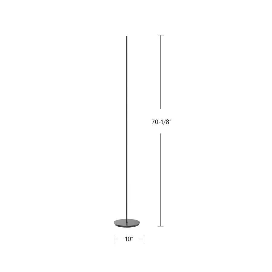 Sleek Adjustable Floor Lamp with Integrated LED and Minimal Design - Image 6