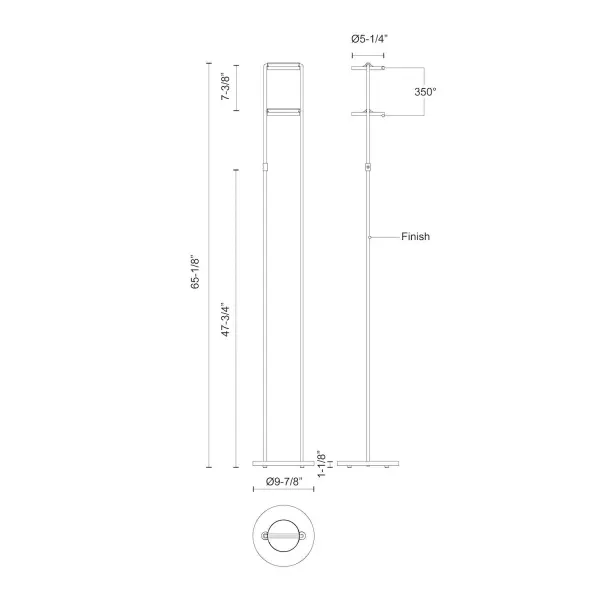 Novel 68-Inch Floor Lamp - Image 5