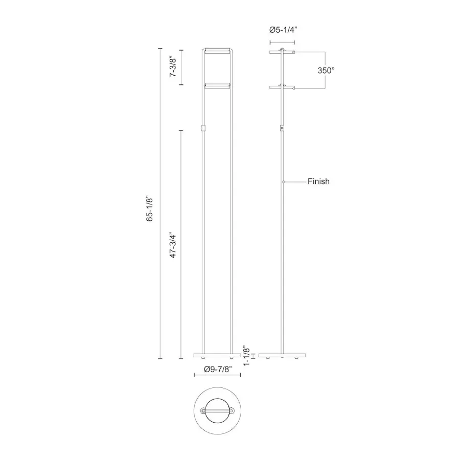 Novel 68-Inch Floor Lamp - Image 5