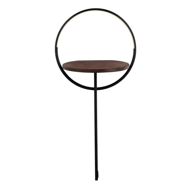 Maya 18-Inch Floor Lamp with Integrated Table - Image 3
