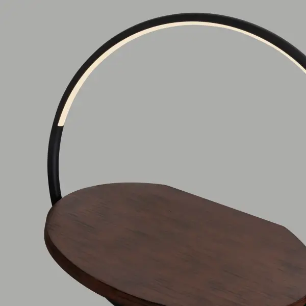 Maya 18-Inch Floor Lamp with Integrated Table - Image 6