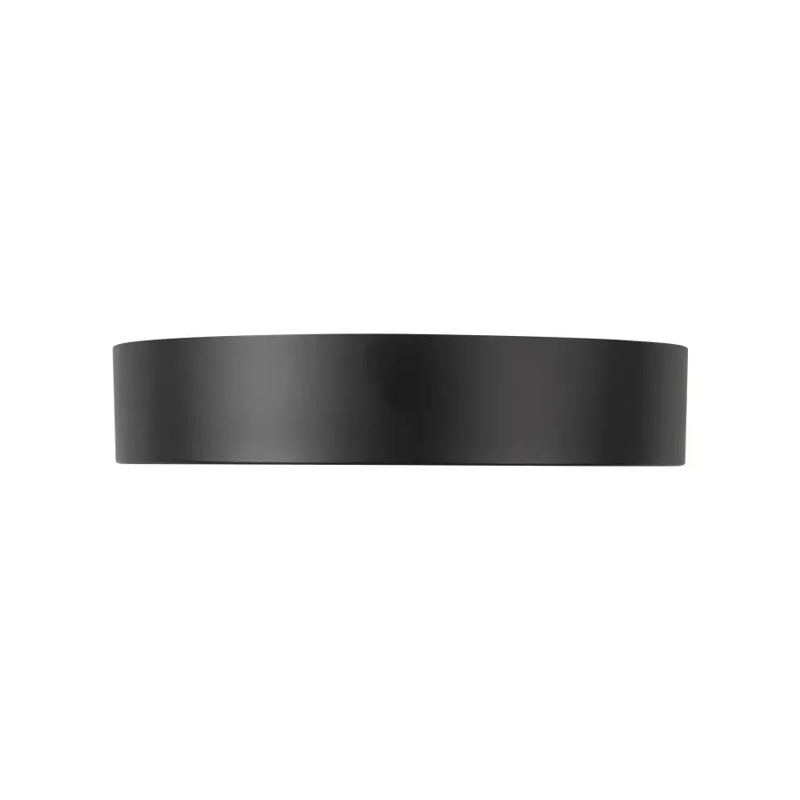 Musa 6-Inch Flush Mount in Matte Black - Image 3