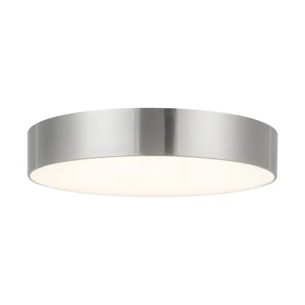 Musa 8-Inch Flush Mount in Matte Black - Image 1