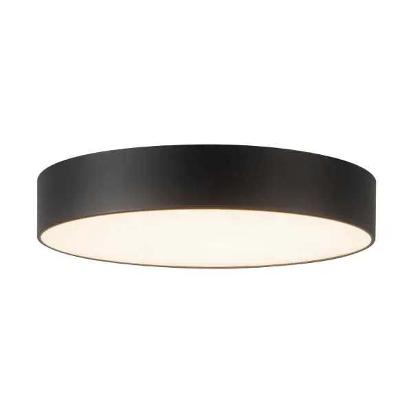 Musa 8-Inch Flush Mount in Matte Black - Image 6