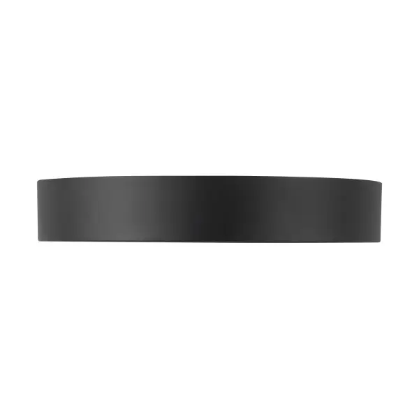 Musa 8-Inch Flush Mount in Matte Black - Image 8