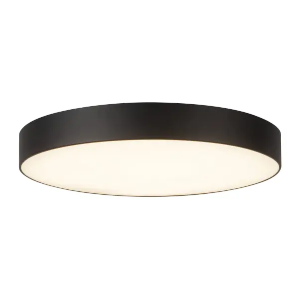 Musa 11-Inch Flush Mount in Matte Black - Image 4