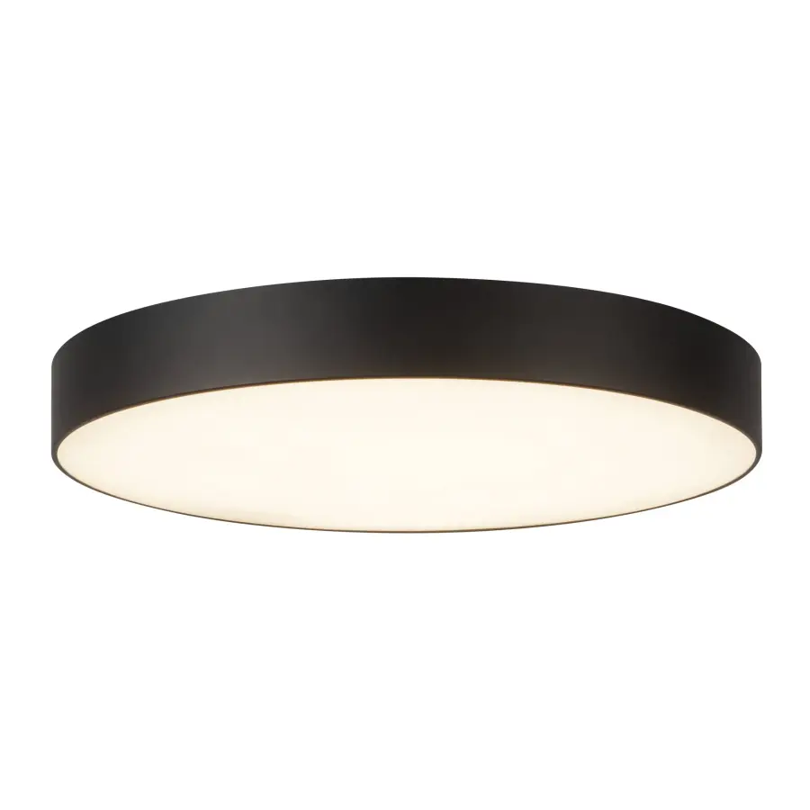 Musa 11-Inch Flush Mount in Matte Black - Image 4