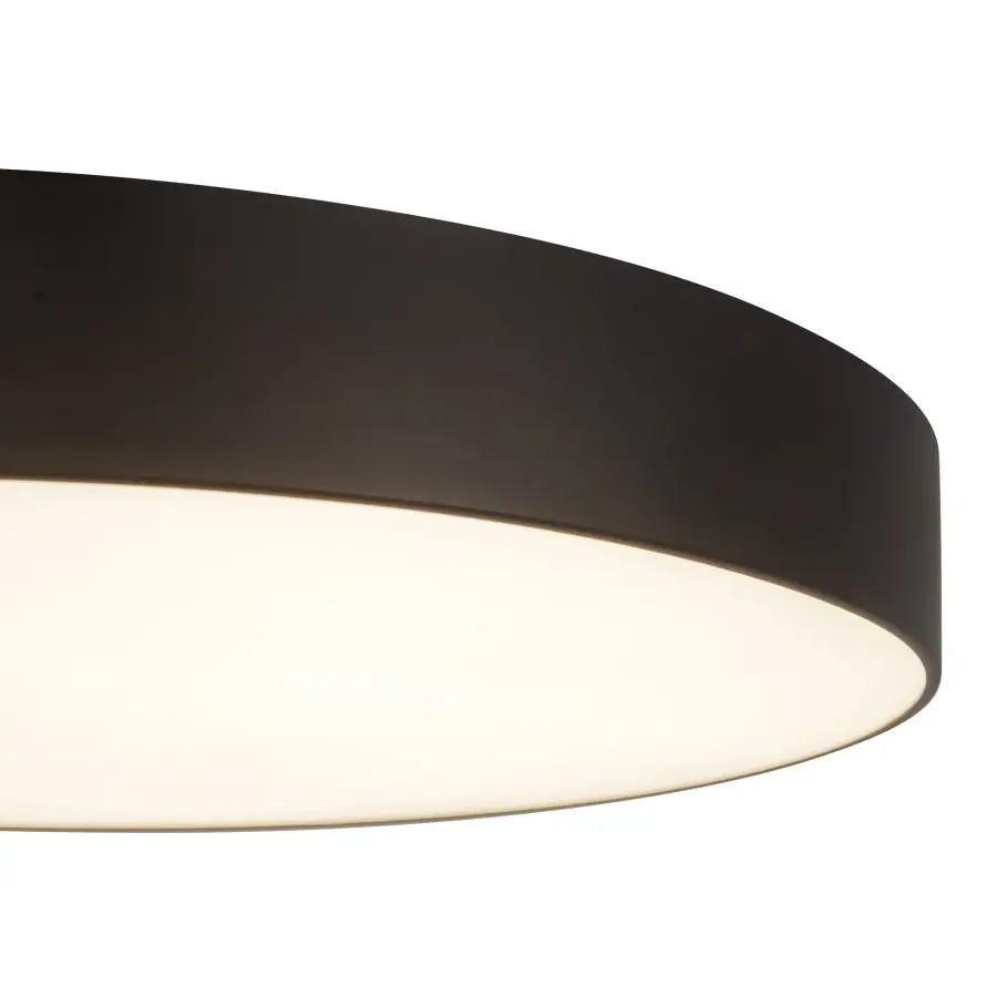 Musa 11-Inch Flush Mount in Matte Black - Image 5