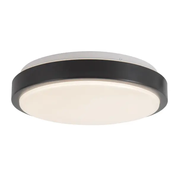 Yanis 12-Inch Flush Mount in Black - Image 3