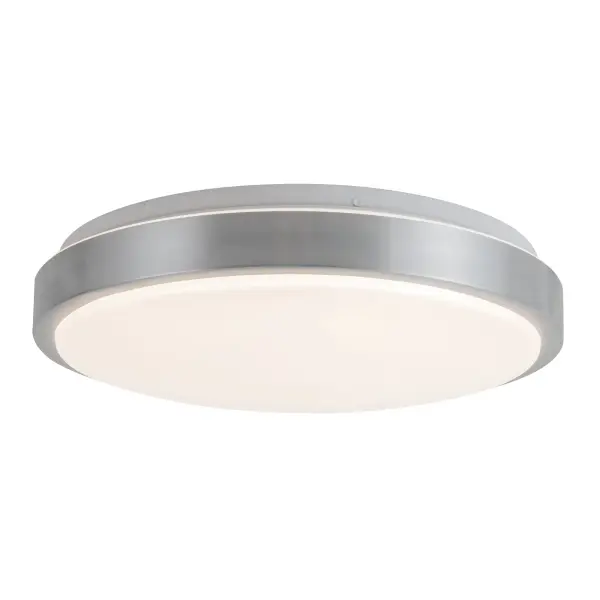 The Yanis 16" Flush Mount combines minimalist design with practical versatility. Its low-profile silhouette and decorative metal band deliver contemporary style, while 5 selectable color temperatures ensure perfect lighting for any space.