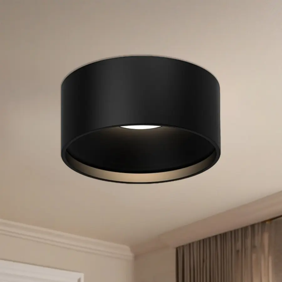 Sleek LED Flush Mount with Precision Optics and Modern Design - Image 3