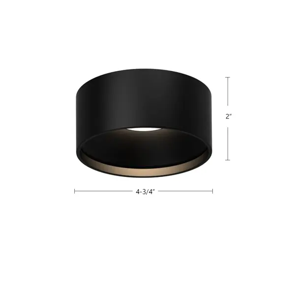 Sleek LED Flush Mount with Precision Optics and Modern Design - Image 6