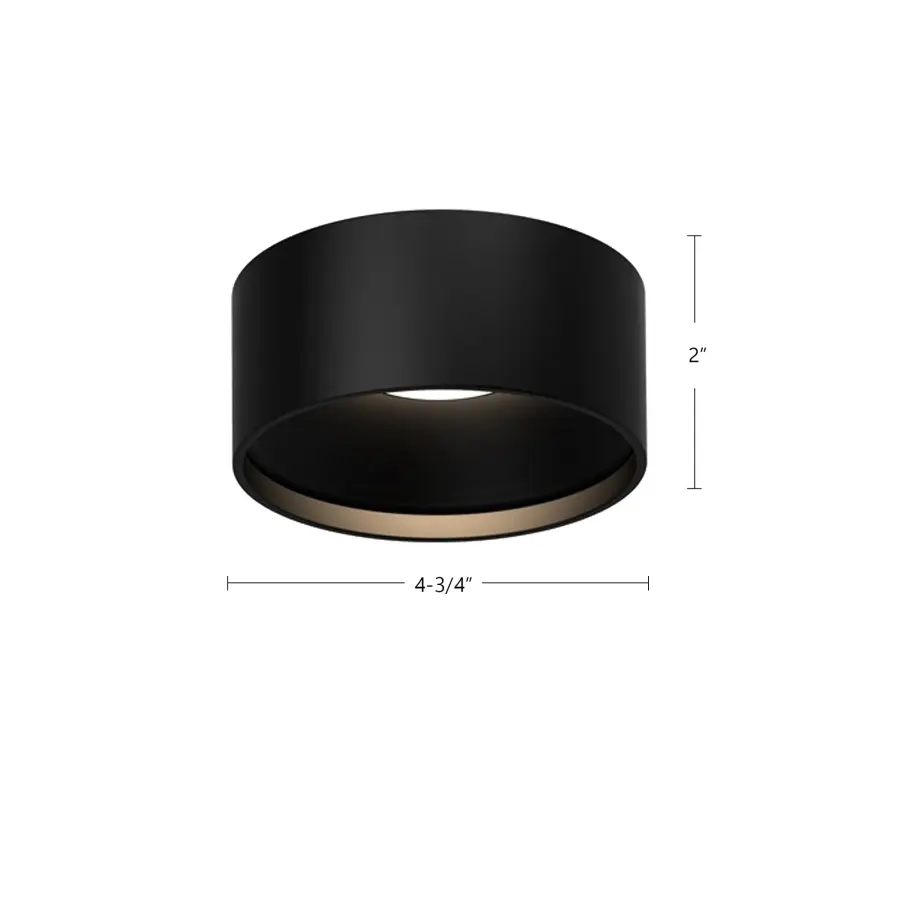 Sleek LED Flush Mount with Precision Optics and Modern Design - Image 6