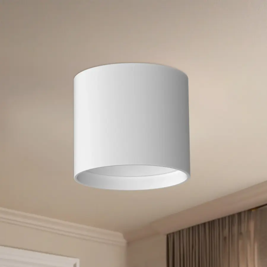Compact Modern Flush Mount with Precision LED Optics - Image 5