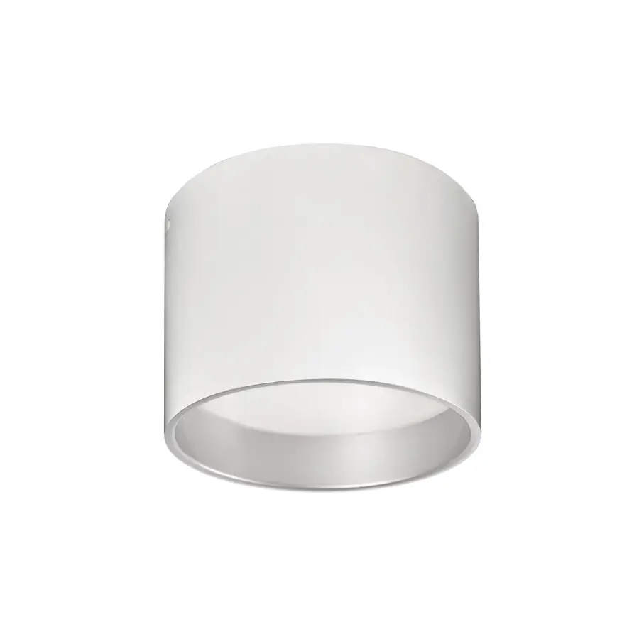Sleek Two-Tone Flush Mount with Integrated LED Technology - Image 4
