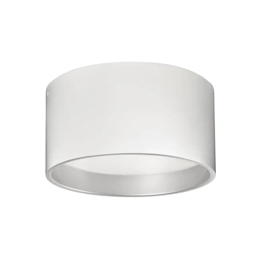 Sleek Two-Tone Flush Mount with Integrated LED Technology - Image 1