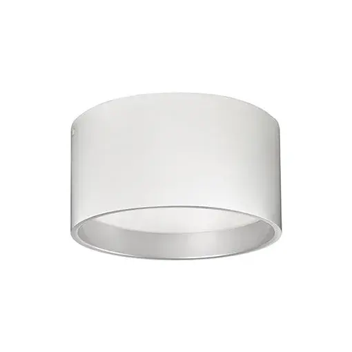 Sleek Two-Tone Flush Mount with Integrated LED Technology - Image 4