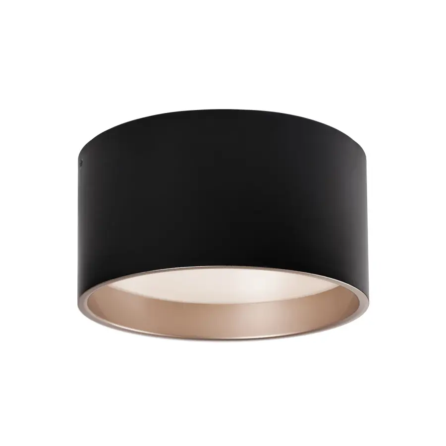 Sleek Two-Tone Flush Mount with Integrated LED Technology - Image 6