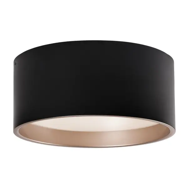 Sleek Two-Tone Flush Mount with Integrated LED Technology - Image 4