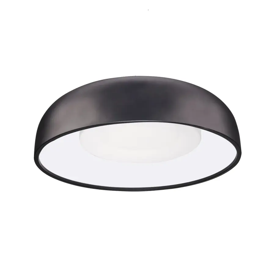 Bold Contemporary Flush Mount with Integrated LED Technology - Image 1