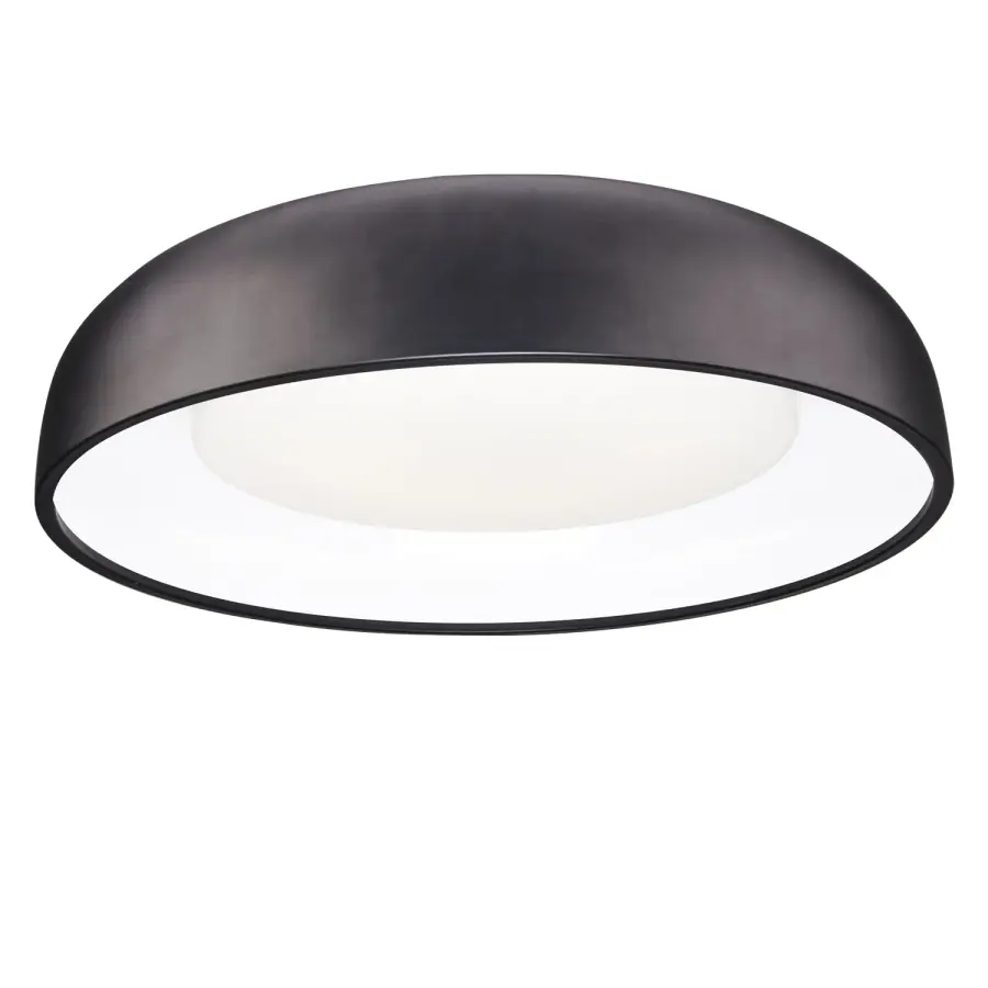 Bold Contemporary Flush Mount with Integrated LED Technology - Image 1