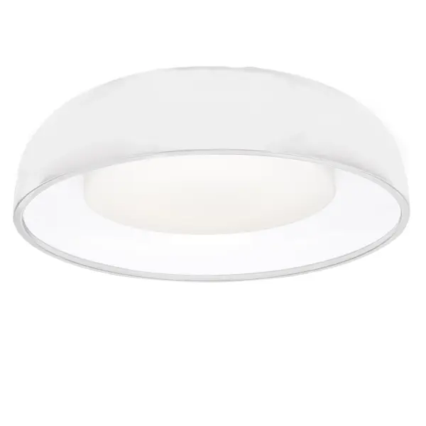Bold Contemporary Flush Mount with Integrated LED Technology - Image 4