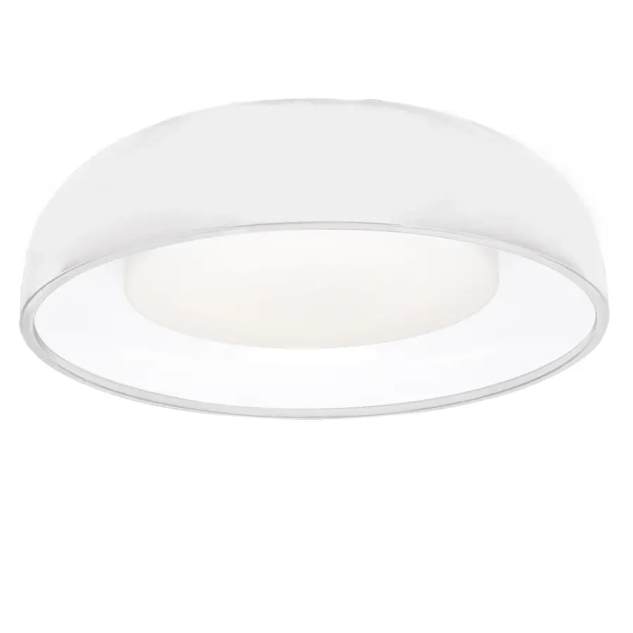 Bold Contemporary Flush Mount with Integrated LED Technology - Image 4