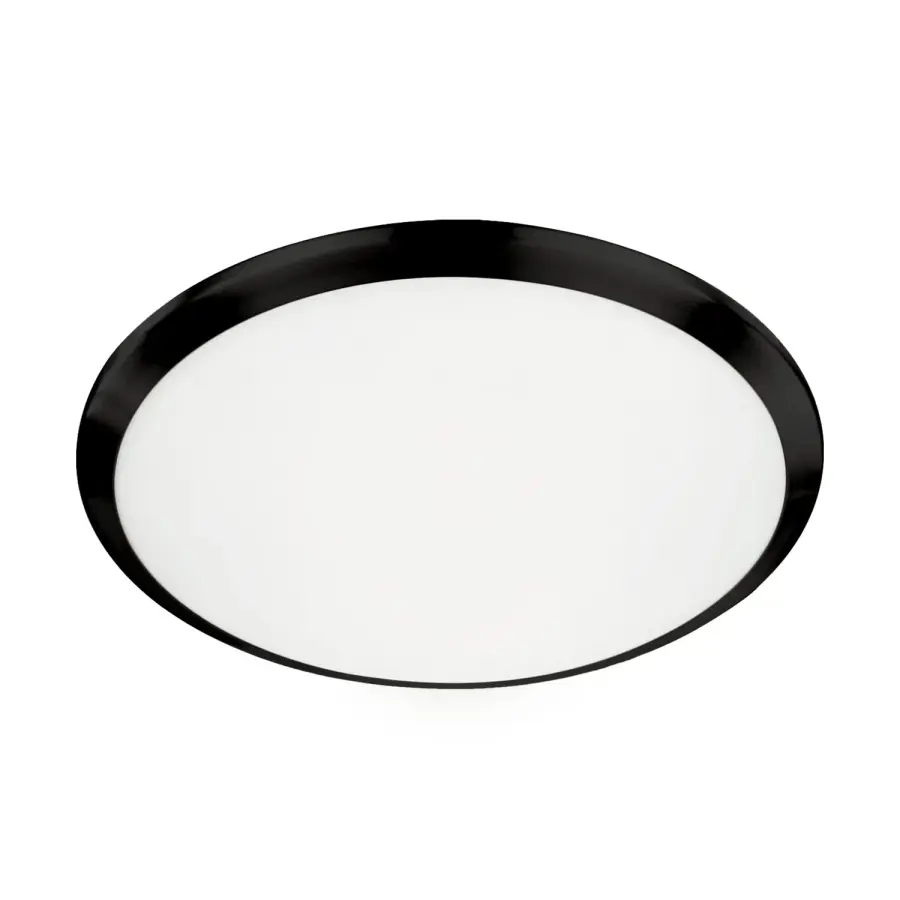 Malta 15" LED Flush Mount in White - Image 1