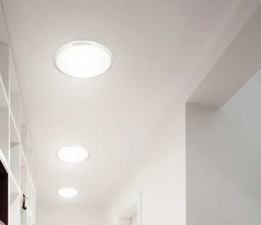 Malta 15" LED Flush Mount in White - Image 2