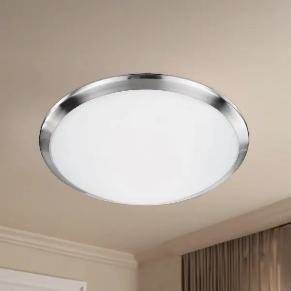 Malta 15" LED Flush Mount in White - Image 3