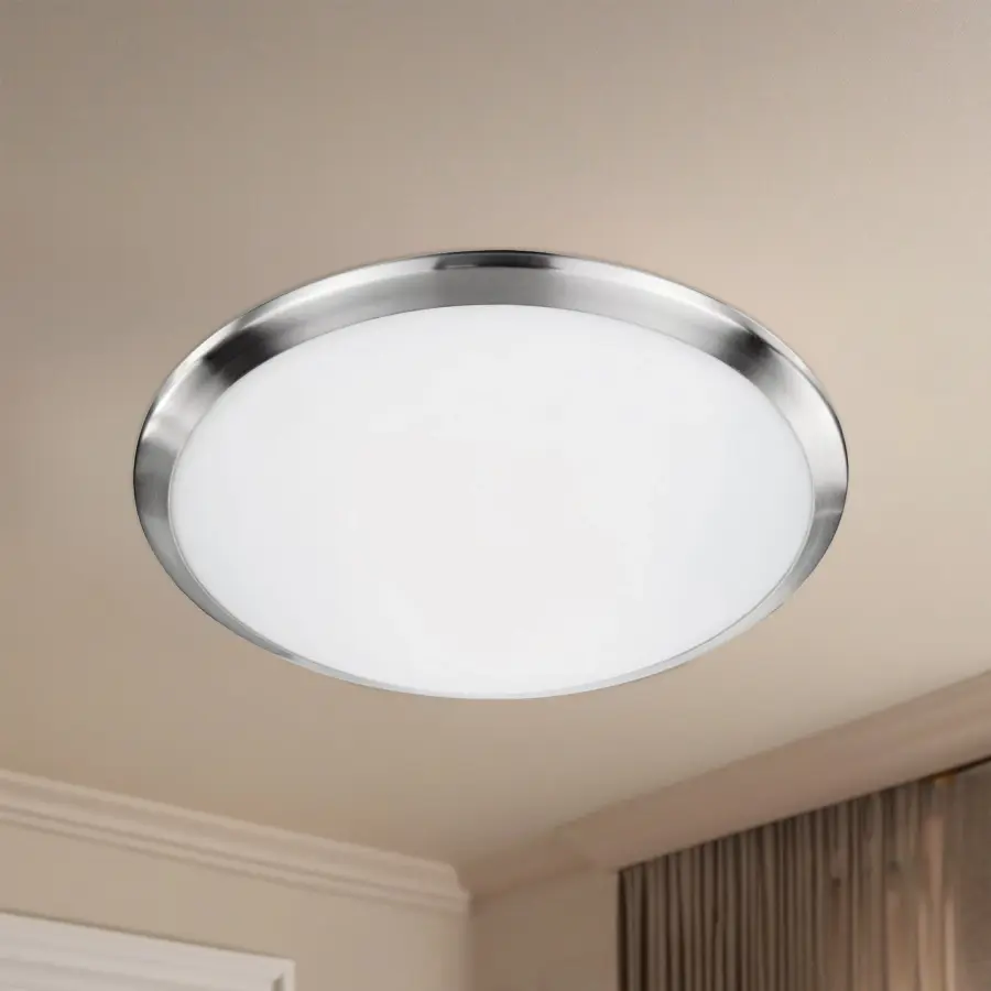 Malta 15" LED Flush Mount in White - Image 3