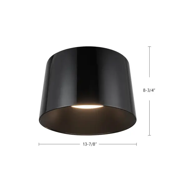 Sleek Modern Flush Mount with Selectable Color Temperature - Image 8