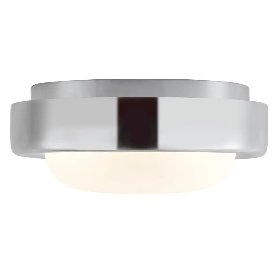 Pebble 8-Inch Flush Mount in Matte Rose Brown - Image 13