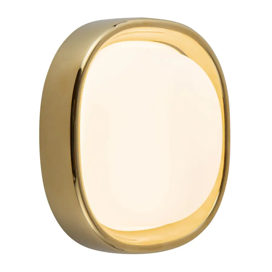 Pebble 8-Inch Flush Mount in Matte Rose Brown - Image 15