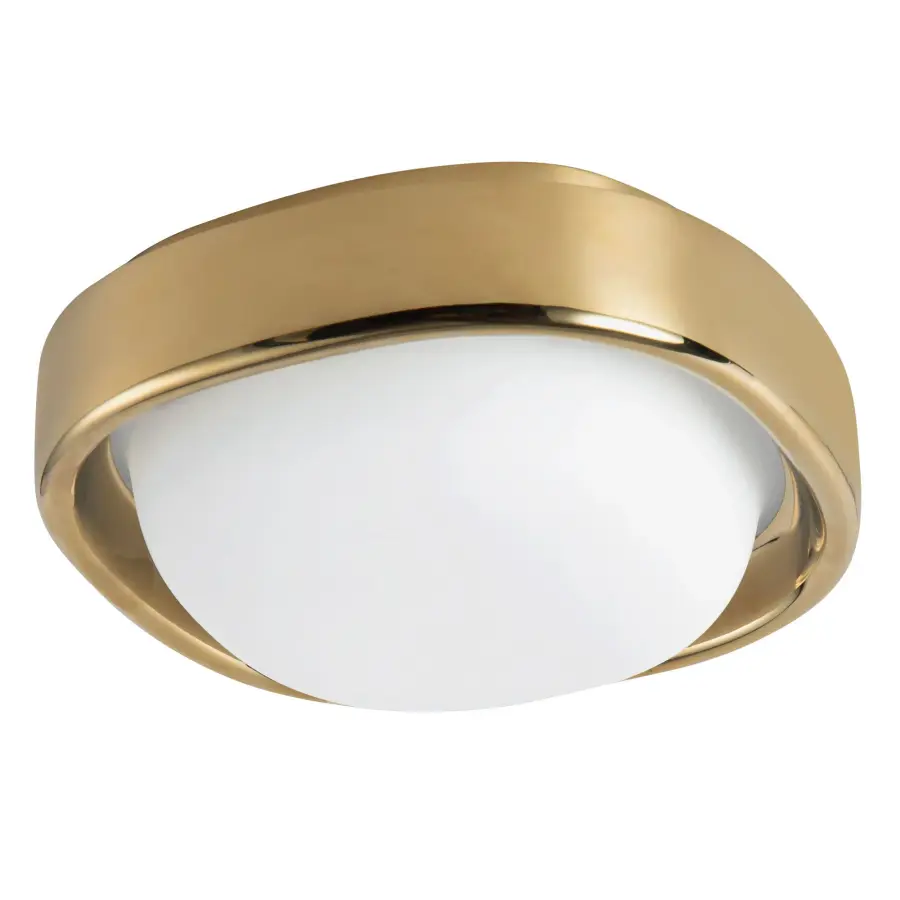 Pebble 8-Inch Flush Mount in Matte Rose Brown - Image 16