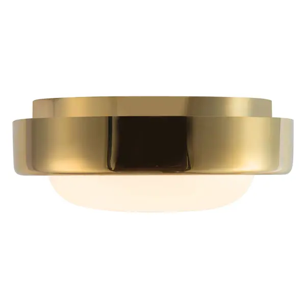Pebble 8-Inch Flush Mount in Matte Rose Brown - Image 18