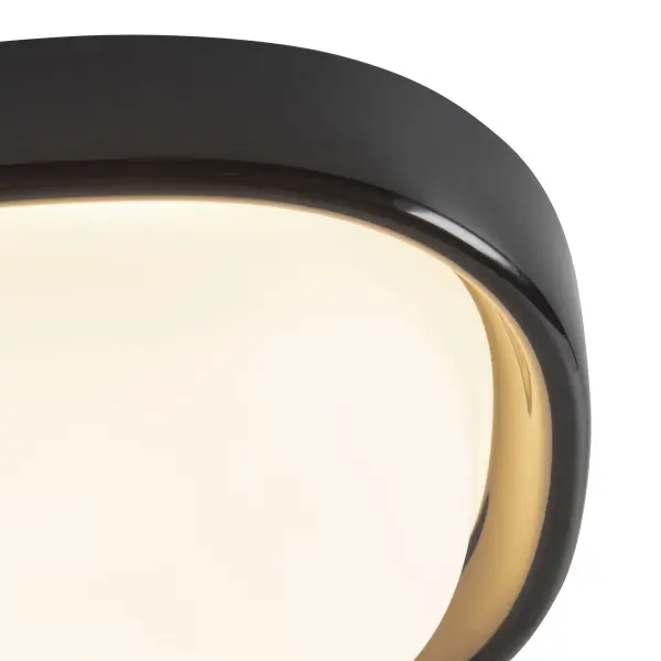 Pebble 8-Inch Flush Mount in Matte Rose Brown - Image 19