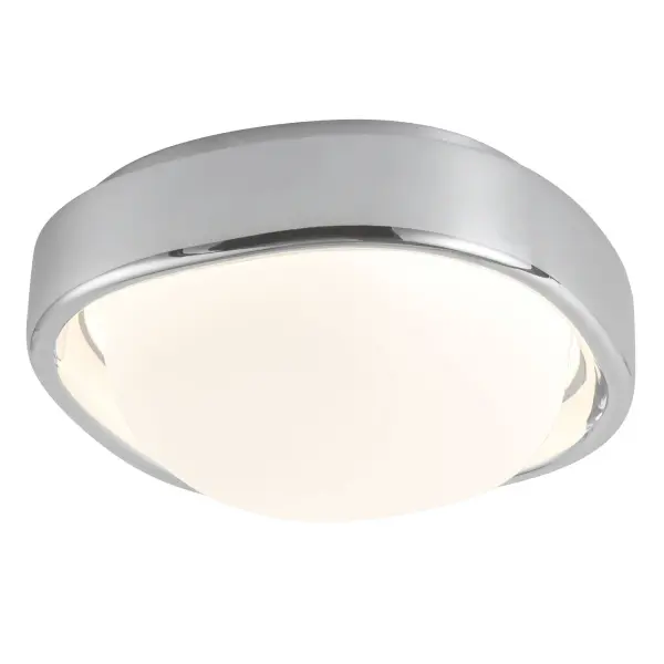 Pebble 8-Inch Flush Mount in Matte Rose Brown - Image 3