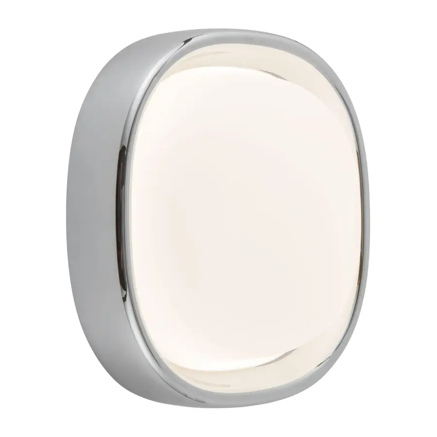 Pebble 8-Inch Flush Mount in Matte Rose Brown - Image 10