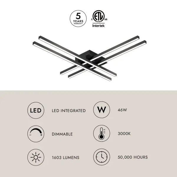 Sleek Linear Design with Warm, Uniform LED Illumination - Image 11