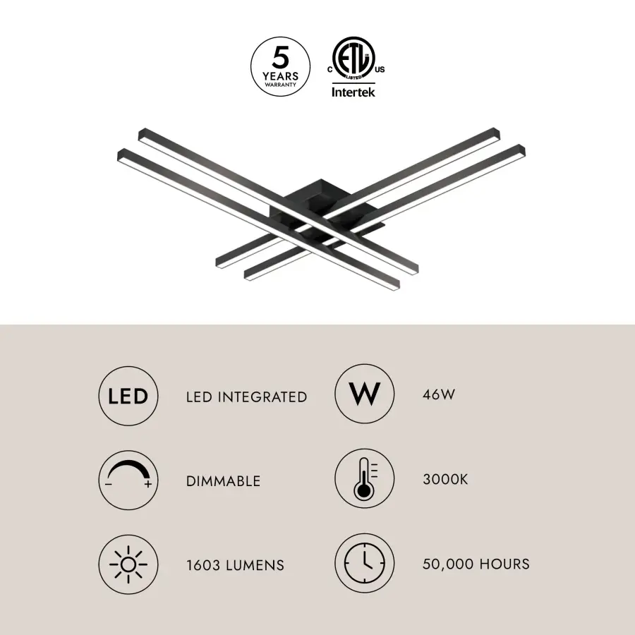 Sleek Linear Design with Warm, Uniform LED Illumination - Image 11