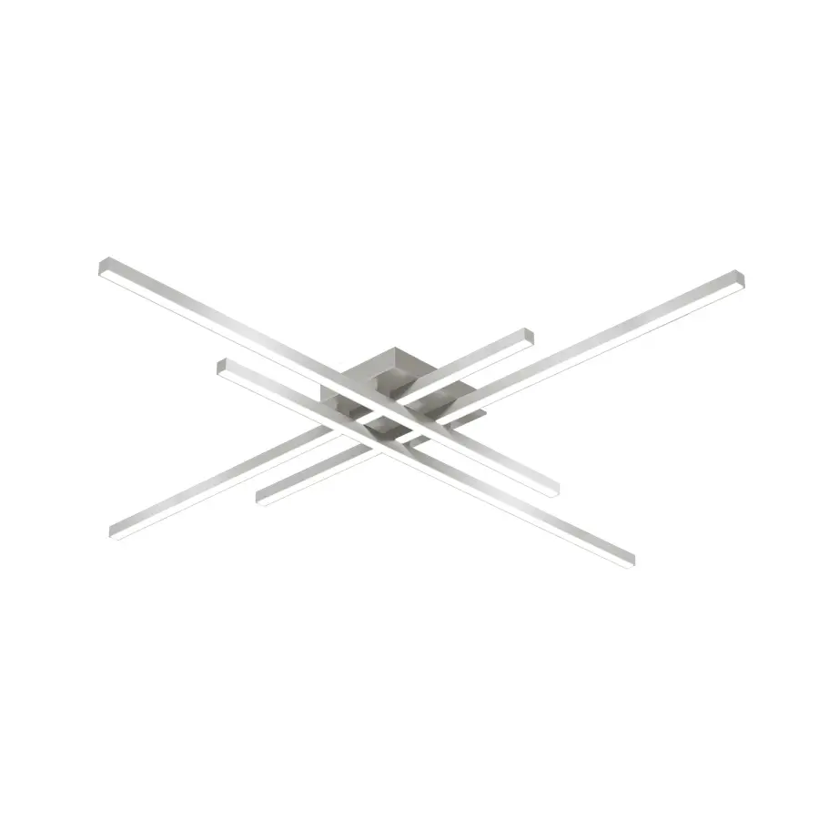 Sleek Linear Flush Mount with Warm Integrated LED - Image 6