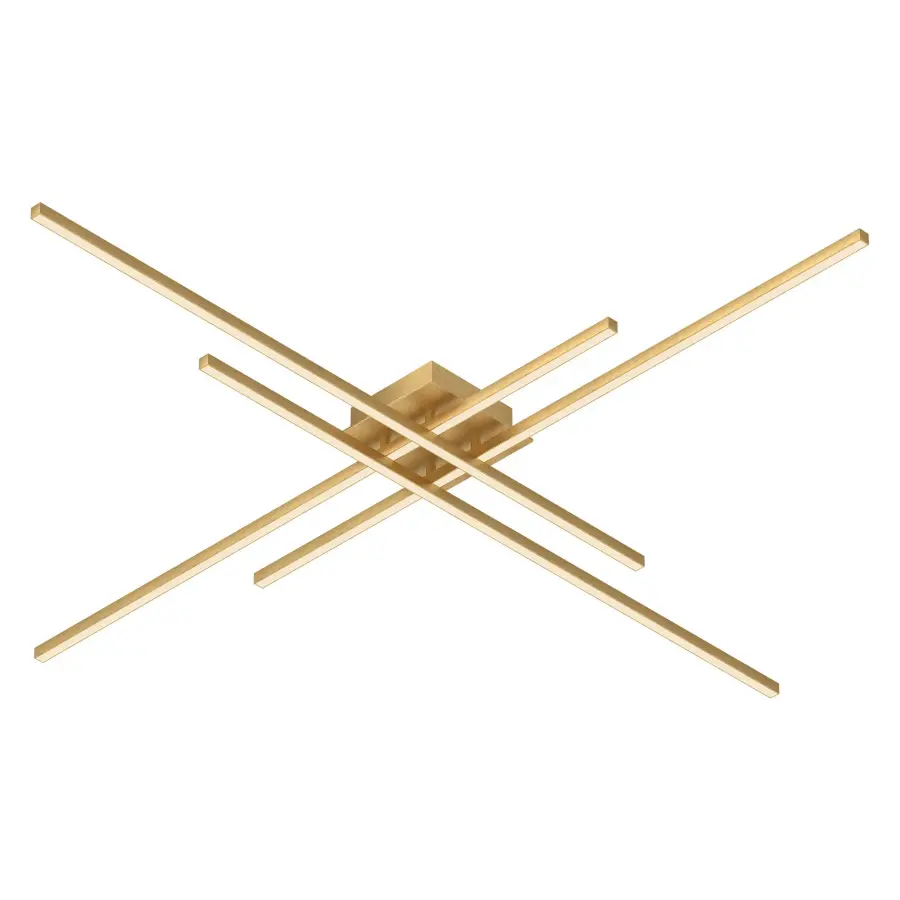 Sleek Linear Flush Mount with Warm Integrated LED - Image 8