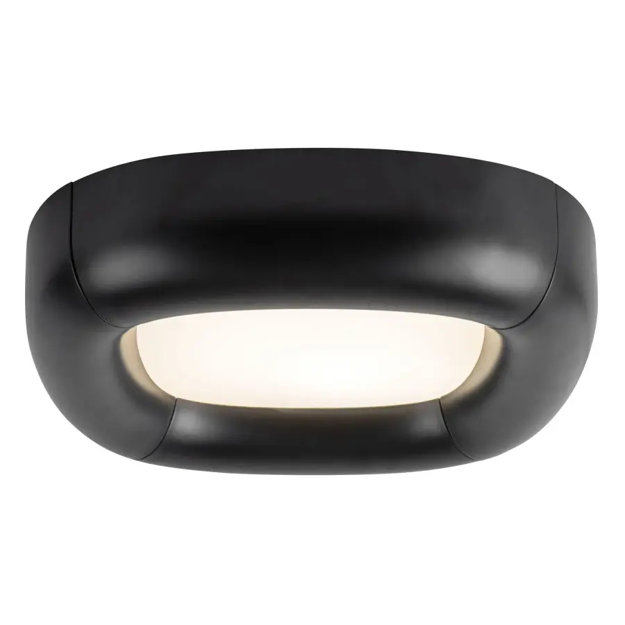 Folio 14-Inch Flush Mount in Matte Black - Image 11