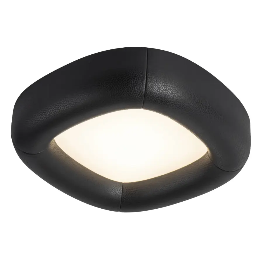 Folio 14-Inch Flush Mount in Matte Black - Image 3