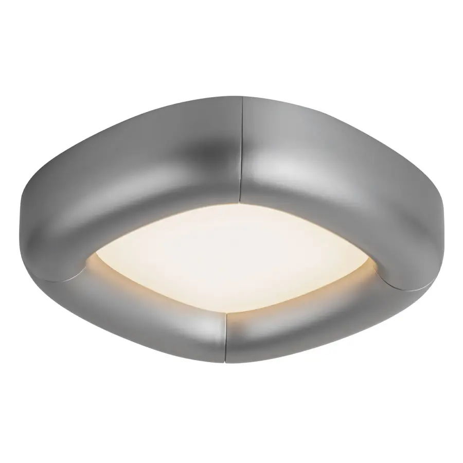 Folio 14-Inch Flush Mount in Matte Black - Image 4
