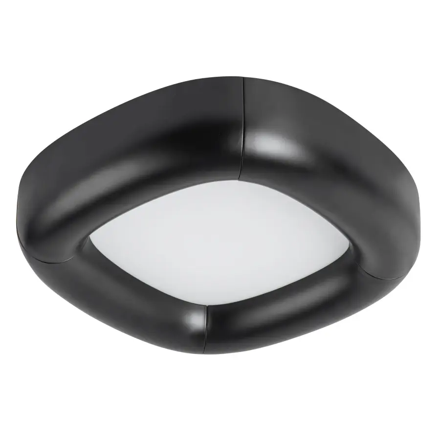 Folio 14-Inch Flush Mount in Matte Black - Image 10