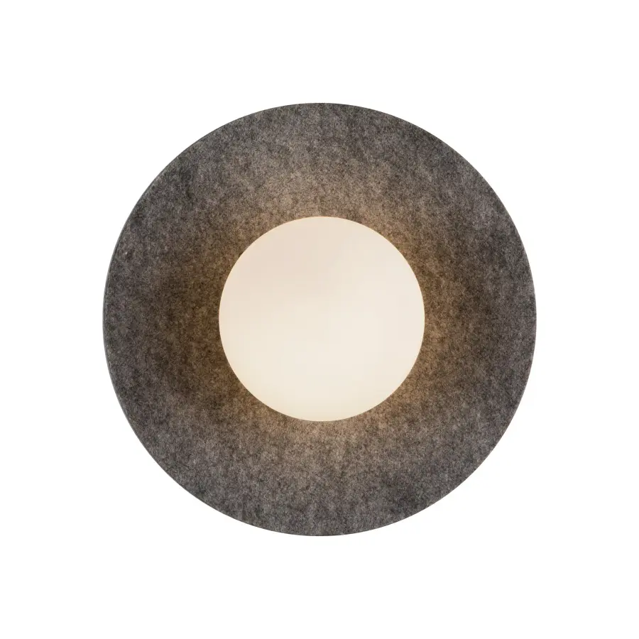 Cruz 15-Inch Flush Mount in Grey - Image 1