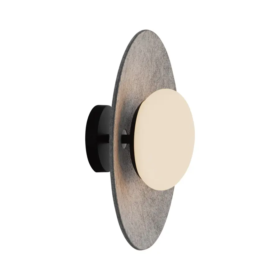 Cruz 15-Inch Flush Mount in Grey - Image 3